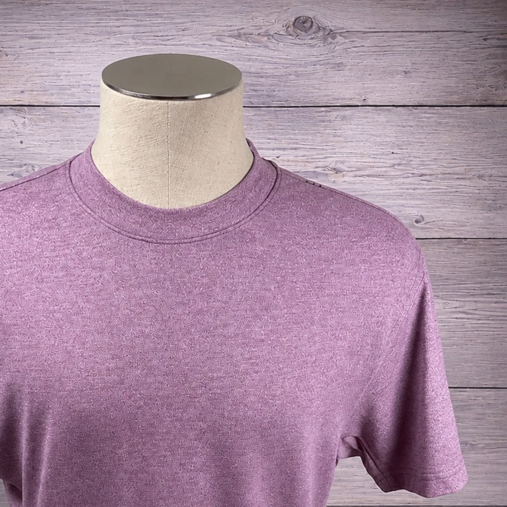 NWT Lululemon Relaxed Fit Train Short Sleeve Tee Heathered Purple XS Performance
